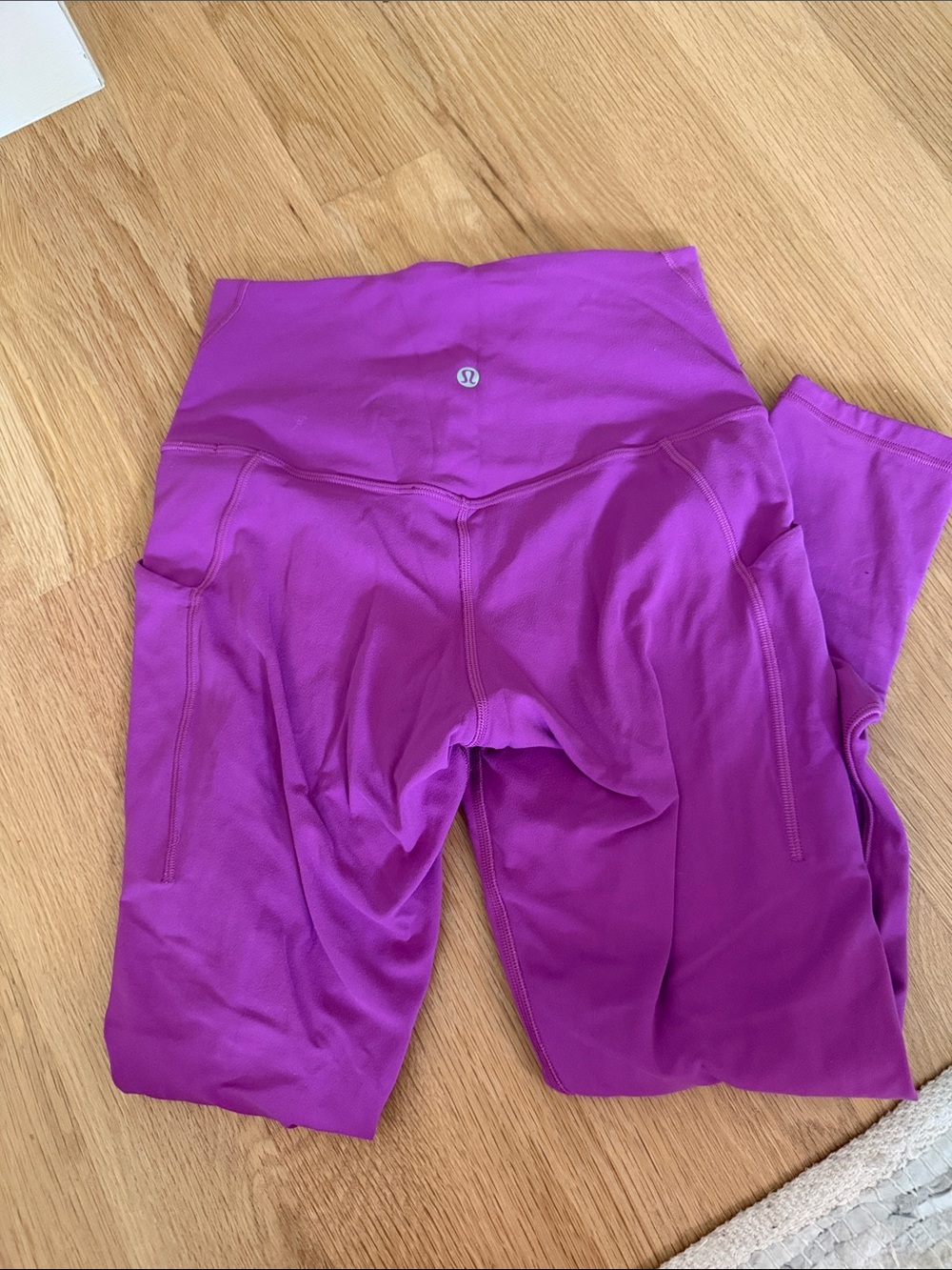 lululemon athletica wunder train Purple High-Rise Leggings